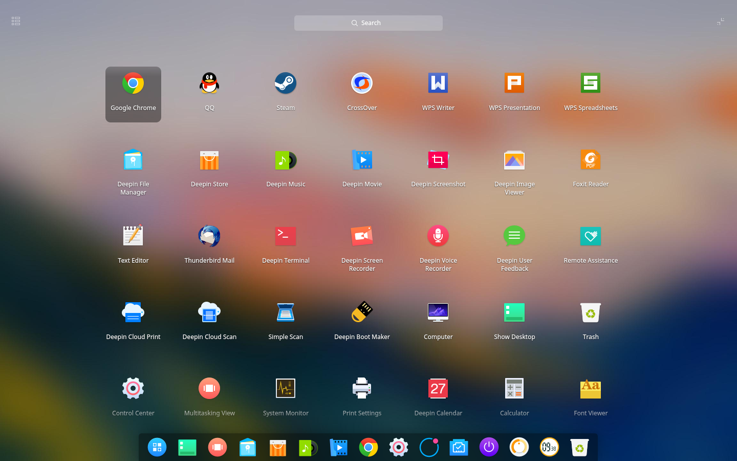 Desktop Environment Deepin Technology Community